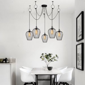 Tell taklampe 6691 - Sort Tell taklampe 6691 - Sort