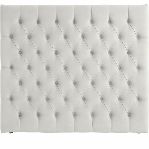 Nord sengegavl med knapper 180 x 120 cm - Gråbeige fløyel Nord sengegavl med knapper 180 x 120 cm - Gråbeige fløyel