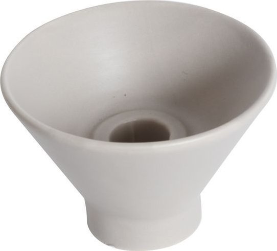 Rund lysestake 10,5 cm - Beige Rund lysestake 10,5 cm - Beige