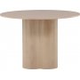 Spisebord rundt 110 cm hvitvasket - Olivia Spisebord rundt 110 cm hvitvasket - Olivia