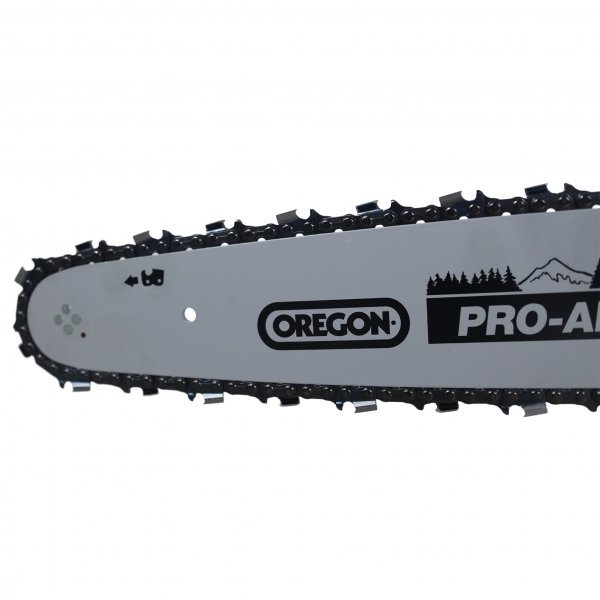 Bensindrevet motorsag 63,3 cc med Oregon-kjede og 20" sverd