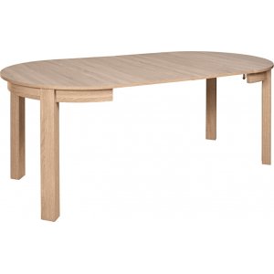 Bernardin spisebord 95-195 x 95 cm - Riviera eik Bernardin spisebord 95-195 x 95 cm - Riviera eik
