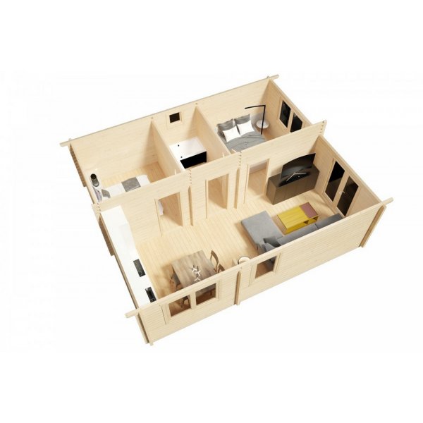 Petra fritidshus - 44,5 m² Petra fritidshus - 44,5 m²