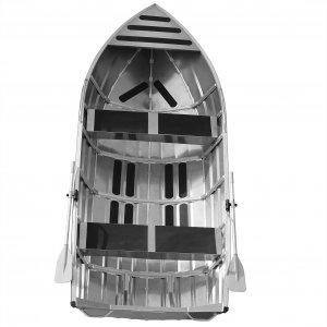 Aluminiumsbåt 4,2 m | 5 personer | 2 mm skrogtykkelse Aluminiumsbåt 4,2 m | 5 personer | 2 mm skrogtykkelse