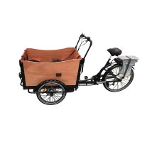 Lastesykkel med brun kasse - 250W Lastesykkel med brun kasse - 250W