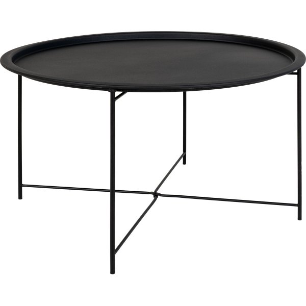 Bord Ø75 cm Svart - Bastia Bord Ø75 cm Svart - Bastia