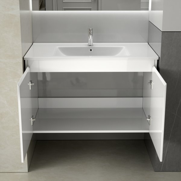 Baderomsmøbel Gustavo 80 cm - Hvit Baderomsmøbel Gustavo 80 cm - Hvit