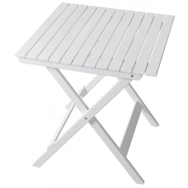 Wilma spisebord 65 x 65 cm - Hvit Wilma spisebord 65 x 65 cm - Hvit