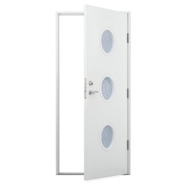 Clara ytterdr med vindu + Hndtakspakke