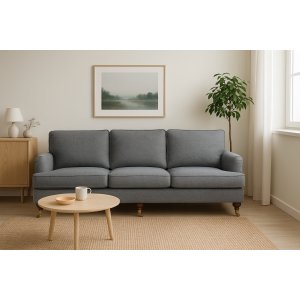 Howard sofa Watford Deluxe 225 cm - Grå Howard sofa Watford Deluxe 225 cm - Grå