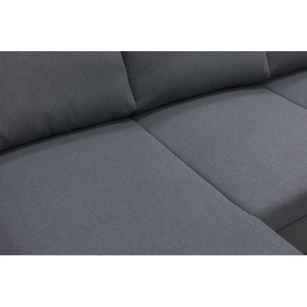 U-sofa Solna vendbar - 309 cm - mørkegrå U-sofa Solna vendbar - 309 cm - mørkegrå