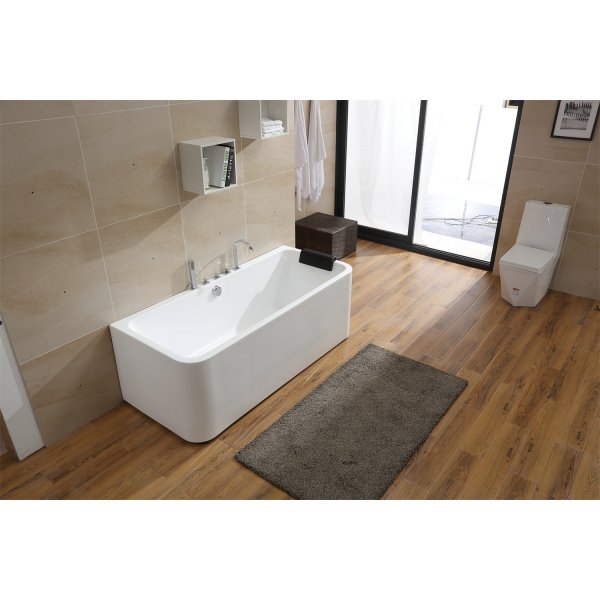 Badekararmatur uten kant - Orion - Krom