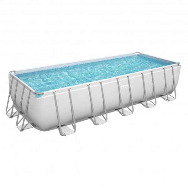 Bestway overjordisk basseng 6,4  2,74 m - 132 cm dypt | Power Steel (5611Z)