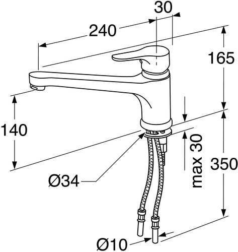 Gustavsberg Nautic Kj�kkenkran