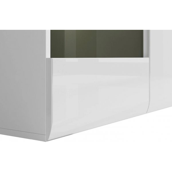 Azteca Trio skjenk med LED-belysning - Hvit Azteca Trio skjenk med LED-belysning - Hvit