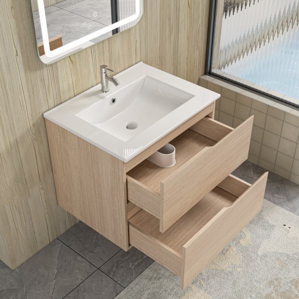 Baderomsmøbler Oro - Lyst tre Baderomsmøbler Oro - Lyst tre