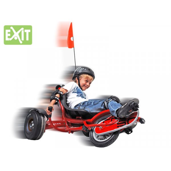 Tricker Pro tråbil 50 - Rød Tricker Pro tråbil 50 - Rød