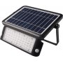 Solcelledrevet lyskaster med sensor