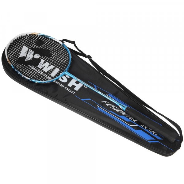 Badmintonracket (blå & hvit) ALUMTEC 2000 Badmintonracket (blå & hvit) ALUMTEC 2000