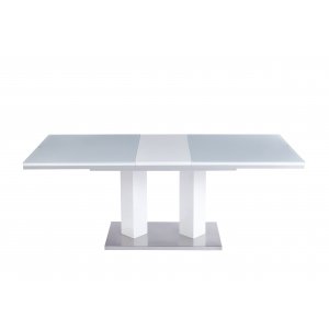 Colombia spisebord uttrekkbart 160-200 cm - Hvit