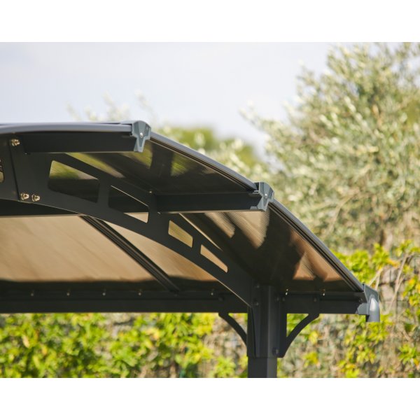 Canopia Alpine Metal Carport For Bobil 3,6 x 8,5 - Gr�