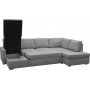 U-sofa sovesofa Tärnö vendbar med oppbevaring - 304 cm - lys grå U-sofa sovesofa Tärnö vendbar med oppbevaring - 304 cm - lys grå