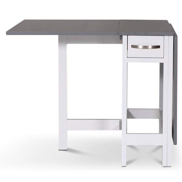 Klappbord Hvitt 30/90/150x80 cm - Fårö Klappbord Hvitt 30/90/150x80 cm - Fårö