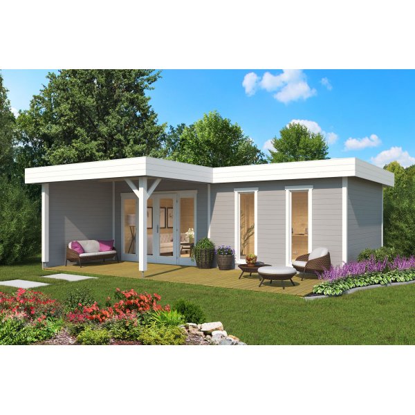 Attefall hus Bravo B - 24,5 m² Attefall hus Bravo B - 24,5 m²