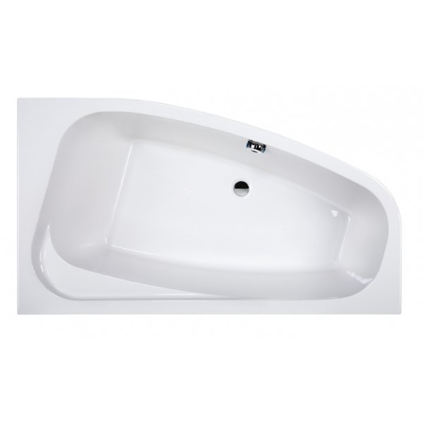 Assymetrisk hjørnebadekar, høyremontert - serien | Dybde 45 cm Assymetrisk hjørnebadekar, høyremontert - serien | Dybde 45 cm