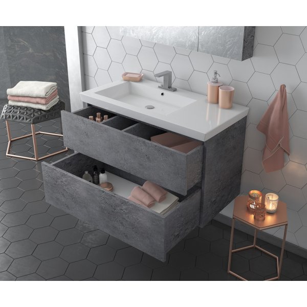 Møbelpakke Luxus 85 granitt Møbelpakke Luxus 85 granitt