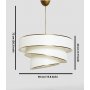 Couper taklampe - Gull Couper taklampe - Gull