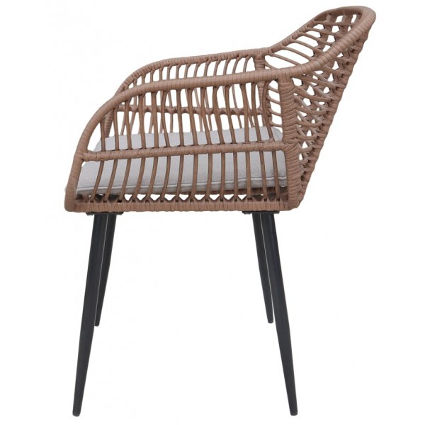 Balkongsett med 2 stoler og et bord