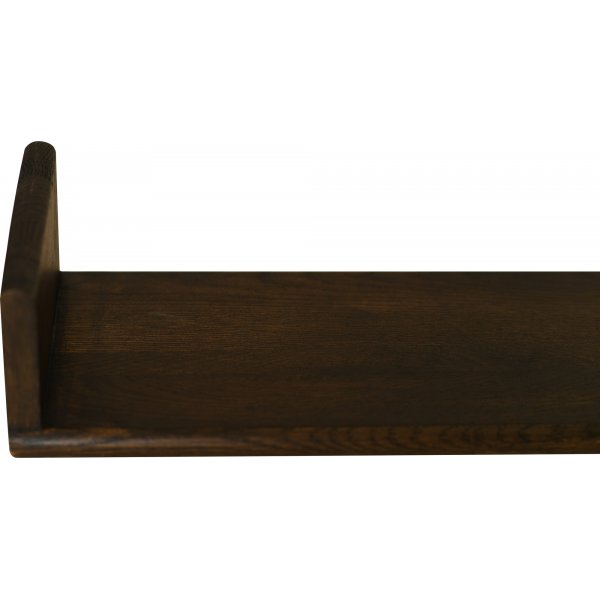 Sirkus vegghylle 80 cm - Brunlakkert eik