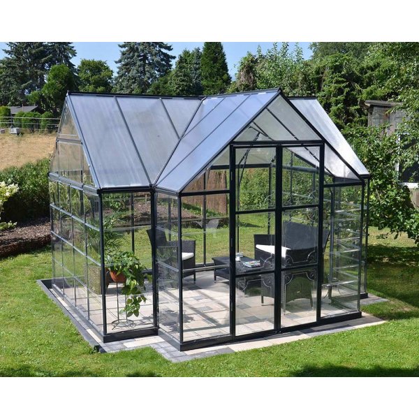 Victory Orangery drivhus 10,2 m² + Drivhusbord Victory Orangery drivhus 10,2 m² + Drivhusbord