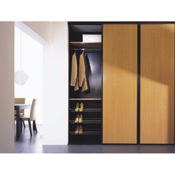 Venedig skyved�r for garderobeskap - 3 D�rer - Panel - Valgfri farge