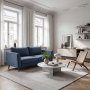 Sofa County 2-seter - Bl� Chenille