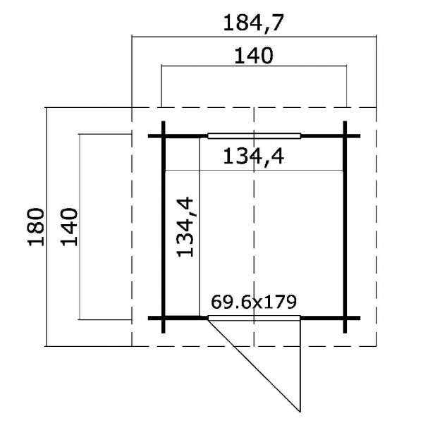 Utedo Tora - 2,5 m�