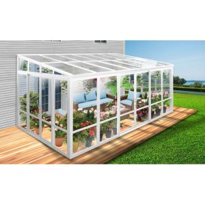 Sunrise Conservatory - Hvit 5,1 x 2,9 m