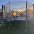 Kundebilde Trampoline med sikkerhetsnett - 425 cm