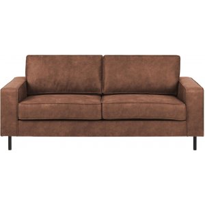 Sand� 2,5-seters sofa - Cognac �ko-skinn