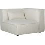 1 Nees modulsofa - hjørnedel høyre - Stone White