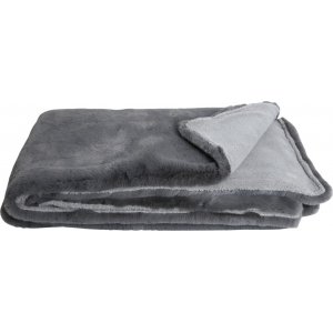 Rutete 130x170 cm - Mørkegrå / Hvit Rutete 130x170 cm - Mørkegrå / Hvit