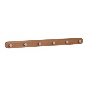Metro krokstripe 65 cm - 6 kroker - Eik Metro krokstripe 65 cm - 6 kroker - Eik