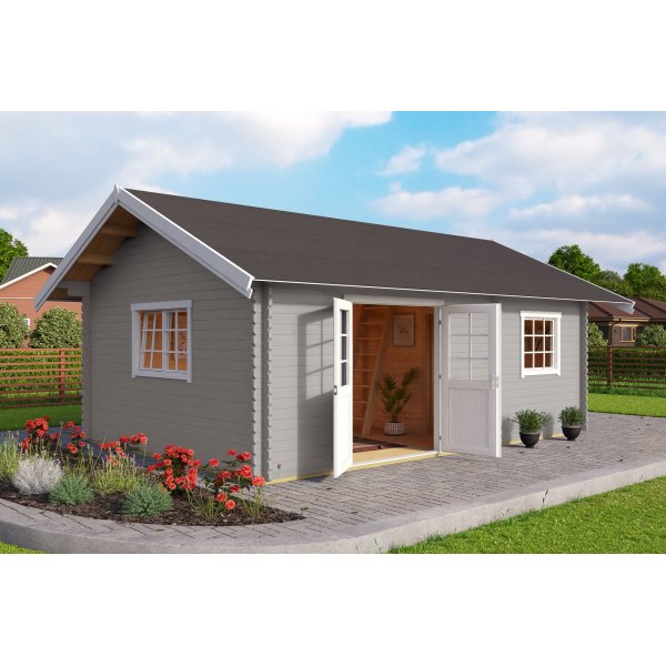 Attefall hus Lina Silver - 24,3 m² Attefall hus Lina Silver - 24,3 m²