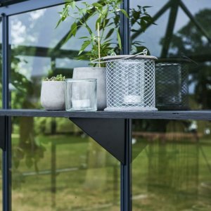 Hylleknekt 25 cm - Sort Hylleknekt 25 cm - Sort