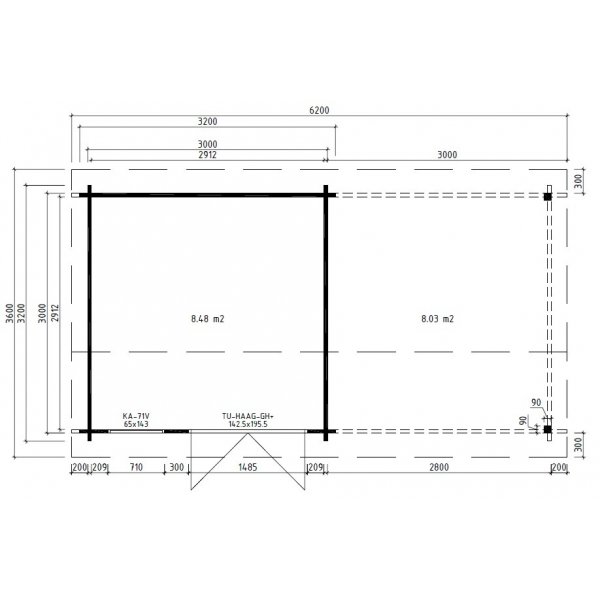 Arne H anneks - 18 m² Arne H anneks - 18 m²