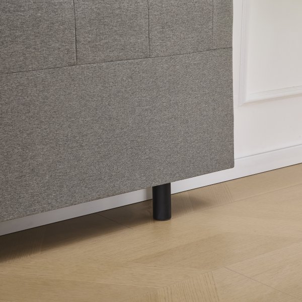 Deluxe quiltet hodegavl 160 x 125 cm - Gr�