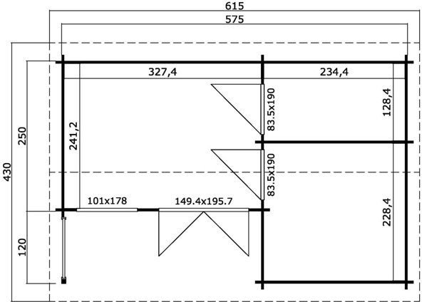 Anneks Fritiof - 25 m² Anneks Fritiof - 25 m²