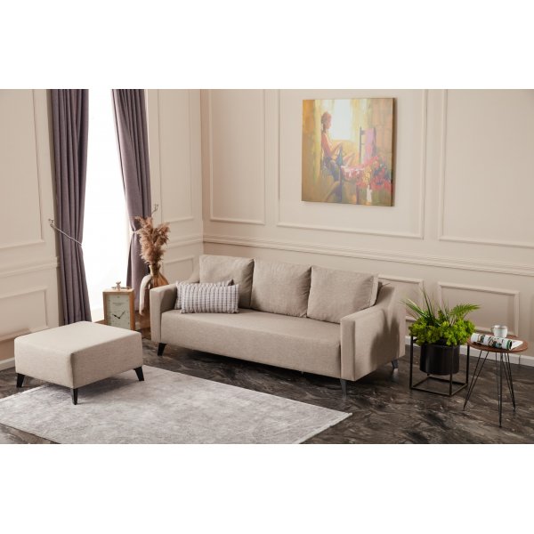 Doga sovesofa - Krem Doga sovesofa - Krem