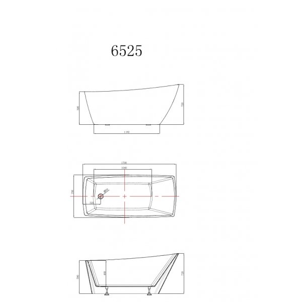 Hemera badekar - 170 cm Hemera badekar - 170 cm